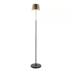 63-72" Metric Floor Lamp Black/Antique Brass - LumiSource -Online Home Decoration GUEST 0249c889 077d 4ab5 9aa0 32a8f1d19039