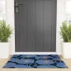 Emanuela Carratoni Moody Blue Garden Welcome Mat - Deny Designs -Online Home Decoration GUEST 026db87f 0293 49df bc7f dfe5e80e2479