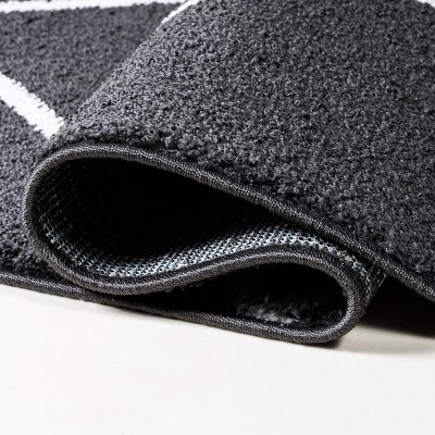 Cole Minimalist Diamond Trellis Round Area Rug - JONATHAN Y 7 Cole Minimalist Diamond Trellis Round Area Rug - JONATHAN Y - Image 5