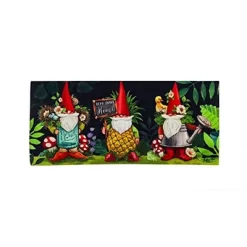 Evergreen Indoor Outdoor Doormat Bundle Set Of 5 - Frame And 4 Welcome Seasonal Inserts Garden Gnomes Birdhouse Snowman Bless This Home -Online Home Decoration GUEST 08a0378c ac7b 4f27 bc4f 7c49a0efe890