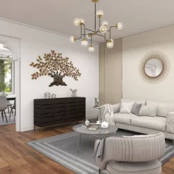 Traditional Metal Tree Indoor Outdoor Wall Decor With Leaves Brown - Olivia & May 33 Traditional Metal Tree Indoor Outdoor Wall Decor With Leaves Brown - Olivia & May -Online Home Decoration GUEST 0b2e9aba fcb2 4cb0 a97e 74257e1a47aa