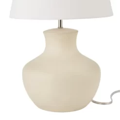 18.5" Organic Texture Ceramic Table Lamp - Nourison -Online Home Decoration GUEST 0ba13478 20fe 41c8 8e15 568d70ba0d8d