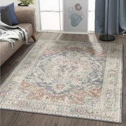 Luxe Weavers Pastel Floral Pattern Area Rug -Online Home Decoration GUEST 0c36db7b 3a18 4c45 a96e eca4ba23492e