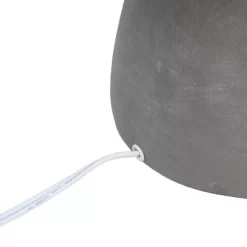 Round Concrete Table Lamp With Shade Black - Simple Designs -Online Home Decoration GUEST 0dc4df07 f4c3 469d 994c 5e4e58c10d04