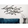 Metal Bird Flying Flock Of Wall Decor White - Olivia & May -Online Home Decoration GUEST 116ad74a 0a0b 4d41 9c08 cb83957b0ae2