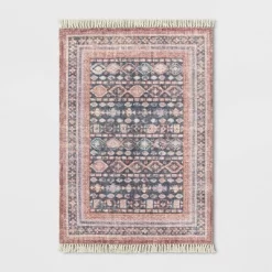 Alexandra Floral Printed Border Persian Rug Blush - Opalhouse™ -Online Home Decoration GUEST 13831d26 e9c0 4d66 95de 449574be25e7