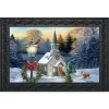 Briarwood Lane Come All Ye Faithful Winter Doormat Church Cardinal Indoor Outdoor 30" X 18"