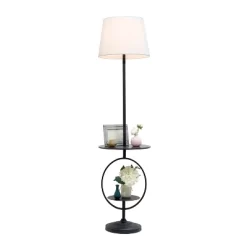 Bedside Nightstand End Table Dual Shelf Decorative Floor Lamp Black - Elegant Designs 15 Bedside Nightstand End Table Dual Shelf Decorative Floor Lamp Black - Elegant Designs -Online Home Decoration GUEST 189d43b6 f0fc 4a73 8f05 c2bbfb465cbb