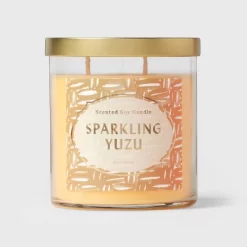 Lidded Glass Jar Candle Sparkling Yuzu - Opalhouse™ -Online Home Decoration GUEST 18fdf501 b6b7 4c07 9045 290aa3a8a15a