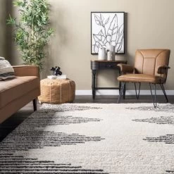 NuLOOM Morgan Contemporary Diamond Soft Shag Fringe Area Rug -Online Home Decoration GUEST 19367201 96a2 4a4b 819c 5babe3df75bb