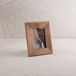 Natural 4X6 Photo Frame Natural Wood, MDF & Glass - Foreside Home & Garden