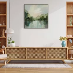 30" X 30" Cool Spring Day By Silvia Vassileva Framed Canvas Wall Art Print - Amanti Art -Online Home Decoration GUEST 1bacfc2c 25dd 4fa7 9226 4fc47b84f7d4