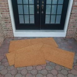 Indoor/Outdoor Coir Doormat Natural/Black - Entryways -Online Home Decoration GUEST 1cb10f9d 8c72 4144 81a5 967b1a2d659e