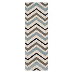 Dublin Chevron Geometric Tufted Area Rug - Safavieh -Online Home Decoration GUEST 1d4572fe c96d 4177 b647 da9618493fae