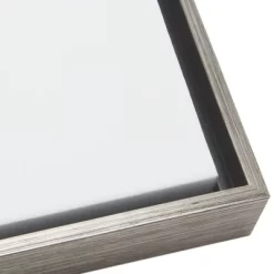 Creative Mark Illusions Floater Frame For 0.75 Inch Depth Stretched Canvas - Antique Silver