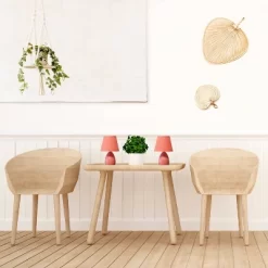 9.45" 2pk Petite Ceramic Oblong Bedside Table Desk Lamps With Matching Tapered Drum Shade Orange - Creekwood Home -Online Home Decoration GUEST 1d90cd3c 52e0 4fe9 a2a6 d583d66382fd