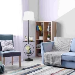 Bedside Nightstand End Table Dual Shelf Decorative Floor Lamp Black - Elegant Designs 12 Bedside Nightstand End Table Dual Shelf Decorative Floor Lamp Black - Elegant Designs -Online Home Decoration GUEST 2000fbdf 7e2a 4d51 93f5 39852a715588