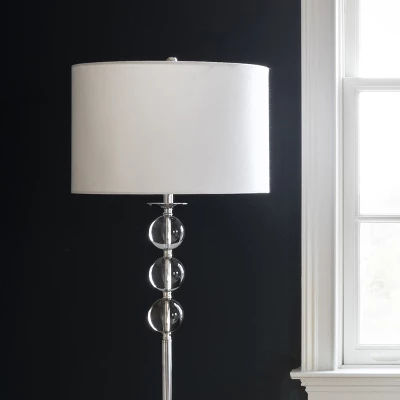 NuLOOM Branson 62" Crystal Floor Lamp Lighting - Silver 62" H X 16" W X 16" D 5 NuLOOM Branson 62" Crystal Floor Lamp Lighting - Silver 62" H X 16" W X 16" D - Image 3