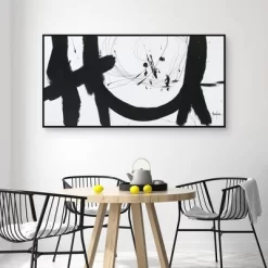 24" X 48" Balanced By Dan Houston Framed Canvas Art Print - Masterpiece Art Gallery 7 24" X 48" Balanced By Dan Houston Framed Canvas Art Print - Masterpiece Art Gallery -Online Home Decoration GUEST 2245162d 269e 4ff8 8f7b 60312f2737bc