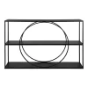 36" X 24" Pirzada Geometric Wall Shelf Black - Kate & Laurel All Things Decor -Online Home Decoration GUEST 234c2aec ce97 4bcc 8dd3 ab0e6c7b8ae7