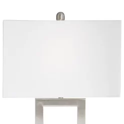 360 Lighting Todd 30" Tall Large Modern End Table Lamps Set Of 2 USB Port AC Power Outlet Silver Brushed Nickel Finish Metal Living Room Charging 15 360 Lighting Todd 30" Tall Large Modern End Table Lamps Set Of 2 USB Port AC Power Outlet Silver Brushed Nickel Finish Metal Living Room Charging -Online Home Decoration GUEST 243648ab 84cc 4032 9887 cb2d33b72afb