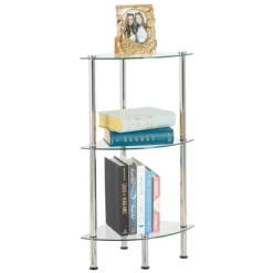 MDesign Glass/Metal Household Corner Organizer Shelf -Online Home Decoration GUEST 244fe13c c728 482b 99e9 e9ef7eb98282