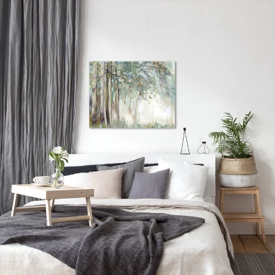 Americanflat Silver Leaves By PI Creative Art Unframed Canvas Wall Art 7 Americanflat Silver Leaves By PI Creative Art Unframed Canvas Wall Art - Image 5