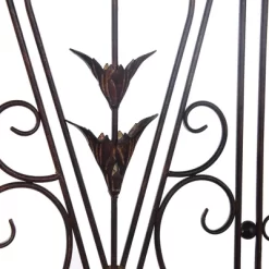 Traditional Scroll Iron Design Wood Framed Wall Art Brown - StyleCraft -Online Home Decoration GUEST 2608e3f5 70b3 42da b8c1 206a55a2ea40