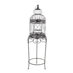 47" Iron Vintage Birdcage Black - Olivia & May -Online Home Decoration GUEST 2788cdf5 fcbb 42ef 9650 7c1159e17fde