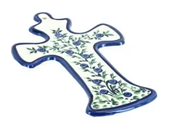 Blue Rose Polish Pottery 1089 Zaklady Cross -Online Home Decoration GUEST 27952289 7895 48dc a958 015a3e21032f