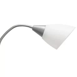 67" Contemporary Multi 5-Head Adjustable Gooseneck Floor Lamp With Shades White - Simple Designs -Online Home Decoration GUEST 280b95b1 9a7c 4796 9c9f de4aaa79e6a8