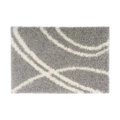 World Rug Gallery Soft Cozy Contemporary Stripe Indoor Shag Area Rug -Online Home Decoration GUEST 28ab5c19 a988 4304 95ed cb5f3d228d47