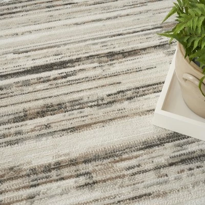 Nourison Serenity Home Modern Abstract Indoor Area Rug 8 Nourison Serenity Home Modern Abstract Indoor Area Rug - Image 6