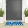 Angela Minca Watercolor Dot Pattern Looped Vinyl Welcome Mat - Society6 -Online Home Decoration GUEST 2c844733 94d7 46d7 93c2 2eebc68000e2