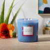 28oz Glass Moonlit Hibiscus Candle Light Blue - Opalhouse™ 2 28oz Glass Moonlit Hibiscus Candle Light Blue - Opalhouse™ -Online Home Decoration GUEST 2c95080b 9726 45aa 9b0e 3946015c92e0