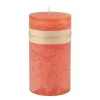 Northlight 6" Tangerine Orange Traditional Cylindrical Pillar Candle -Online Home Decoration GUEST 2eaff24f 5c27 4a44 8aea 4244dc57450a