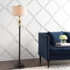 60" Glass/Metal January Floor Lamp (Includes LED Light Bulb) Black - JONATHAN Y 2 60" Glass/Metal January Floor Lamp (Includes LED Light Bulb) Black - JONATHAN Y -Online Home Decoration GUEST 2f0c3076 b5ee 40aa 9191 afcc977c140d