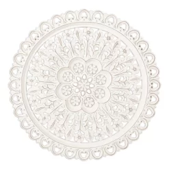 Brielport Aiden Lane Carved Wall Decor White - Southern Enterprises -Online Home Decoration GUEST 2f285706 49f1 4c12 bddc 196c79b197f8