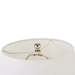 18.5" Organic Texture Ceramic Table Lamp - Nourison -Online Home Decoration GUEST 302cef48 fa4e 4751 9273 04fda864d53a