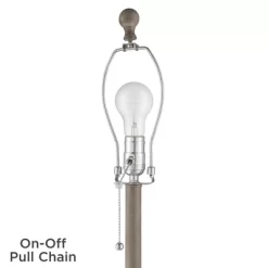 Regency Hill Traditional Buffet Table Lamps 28" Tall Set Of 2 Natural Candlestick Cream Bell Shade For Dining Room -Online Home Decoration GUEST 322a8d2e d6df 4454 8881 c35097c2c92b