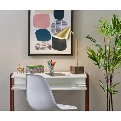 Hawthorne Desk Lamp Antique Brass - Adesso 4 Hawthorne Desk Lamp Antique Brass - Adesso - Image 2