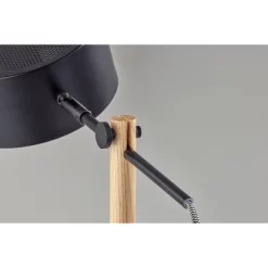 Dylan Floor Lamp Natural Wood/Black - Adesso -Online Home Decoration GUEST 32f8e2bd 7673 4ce0 acd0 9b95aada0b58