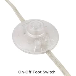 360 Lighting Modern Arc Floor Lamp With USB Charging Port 72" Tall Brushed Nickel White Drum Shade For Living Room Reading House -Online Home Decoration GUEST 34b60a29 b099 4161 81b8 759ec5cd5b07