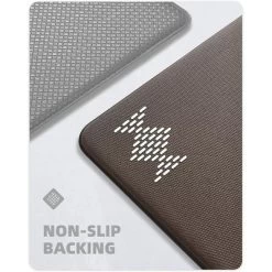 J&V TEXTILES 20" X 55" Oversized Cushioned Anti-Fatigue Kitchen Runner Mat (Blue Geo) -Online Home Decoration GUEST 3a877013 115a 4e96 aadd 8e4b7648e0b7