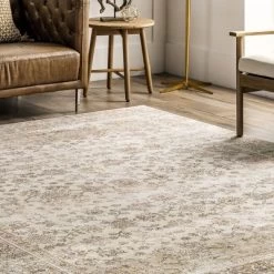 NuLOOM Deadra Vintage Floral Machine Washable Area Rug -Online Home Decoration GUEST 3acce14e 1bef 4efe ad34 5c11130816fd