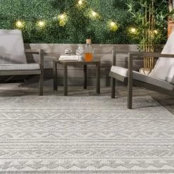 NuLOOM Mikala Raised Global Indoor And Outdoor Patio Area Rug -Online Home Decoration GUEST 3c1694ca 5ff2 4ca8 bbe2 d8af433519fd