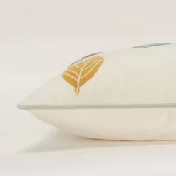 14"x26" Oversized Leaves Poly Filled Lumbar Throw Pillow Ivory - Rizzy Home 9 14"x26" Oversized Leaves Poly Filled Lumbar Throw Pillow Ivory - Rizzy Home -Online Home Decoration GUEST 3c25025c f584 4ca8 8448 846c45d6759a