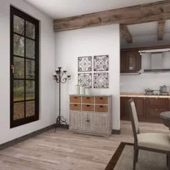 Rustic Metal Ornamental Wall Decor Set Of 4 Brown - Olivia & May