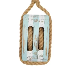 Wood Sail Boat Pulley Wall Decor Blue - Olivia & May -Online Home Decoration GUEST 3f5c4848 344a 4e49 bf86 e9c8f8ddb3cd