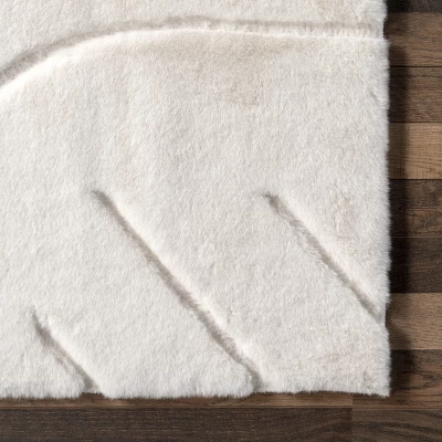 NuLOOM Camari Contemorary Faux Rabbit Machine Washable Area Rug 6 NuLOOM Camari Contemorary Faux Rabbit Machine Washable Area Rug - Image 4